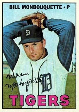 1967 Topps Bill Monbouquette #482 Baseball Card