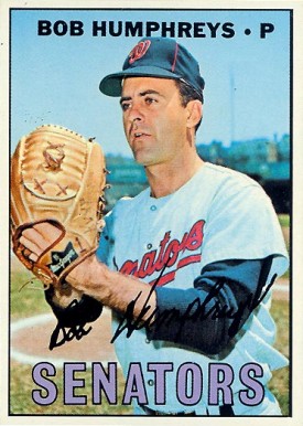 1967 Topps Bob Humphreys #478 Baseball Card