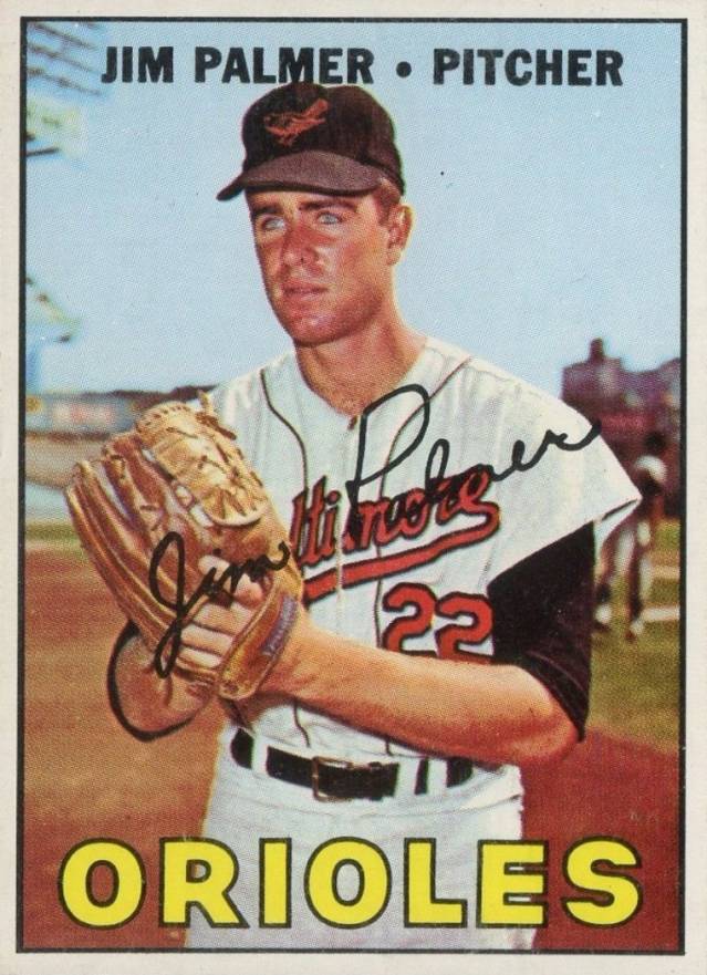 1967 Topps Jim Palmer #475 Baseball Card