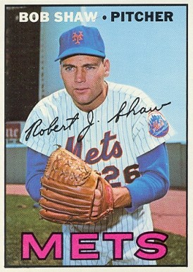1967 Topps Bob Shaw #470 Baseball Card