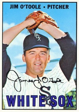 1967 Topps Jim O'Toole #467 Baseball Card
