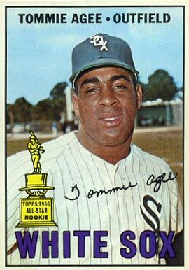 1967 Topps Tommie Agee #455 Baseball Card