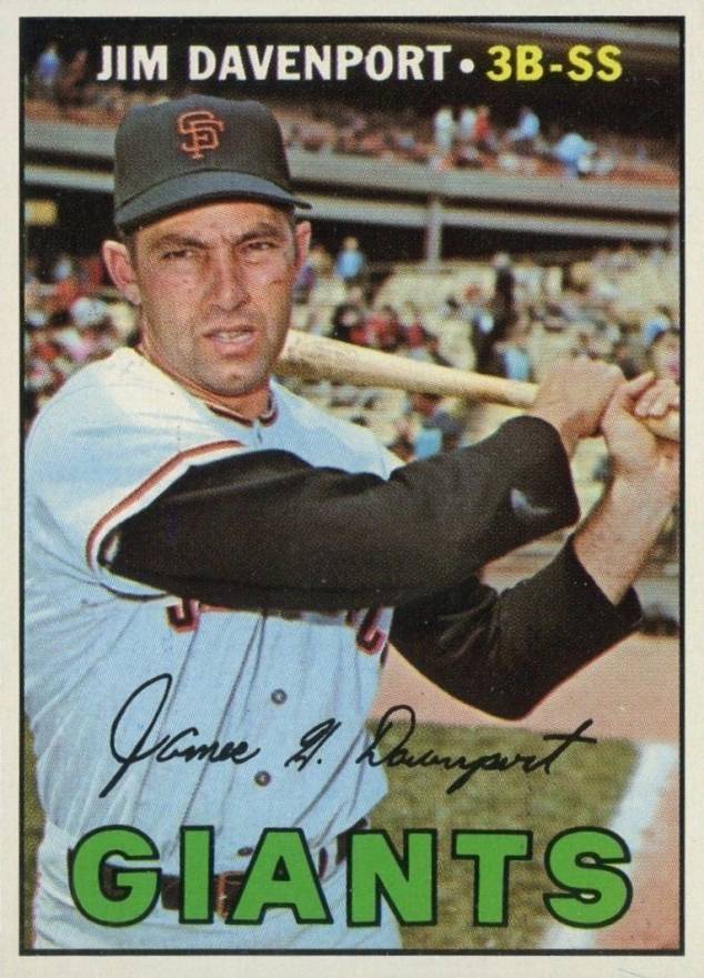 1967 Topps Jim Davenport #441 Baseball Card