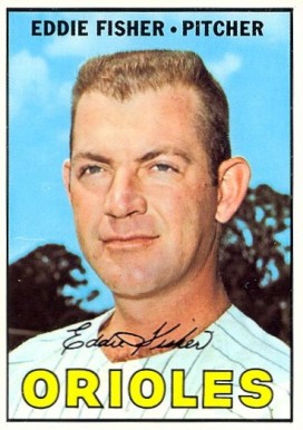 1967 Topps Eddie Fisher #434 Baseball Card