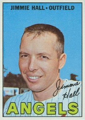1967 Topps Jimmie Hall #432 Baseball Card
