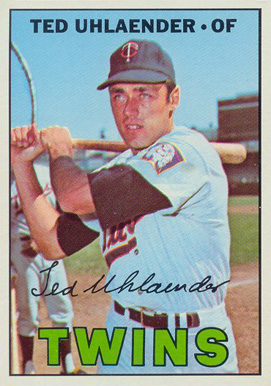 1967 Topps Ted Uhlaender #431 Baseball Card