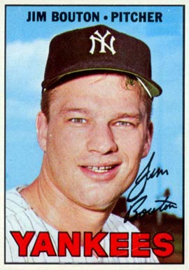 1967 Topps Jim Bouton #393 Baseball Card