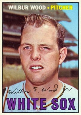1967 Topps Wilbur Wood #391 Baseball Card