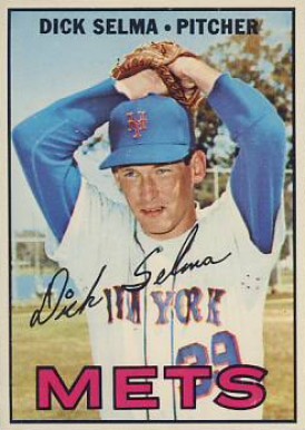 1967 Topps Dick Selma #386 Baseball Card