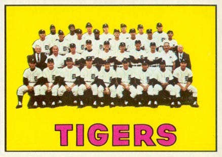 1967 Topps Detroit Tigers #378 Baseball Card