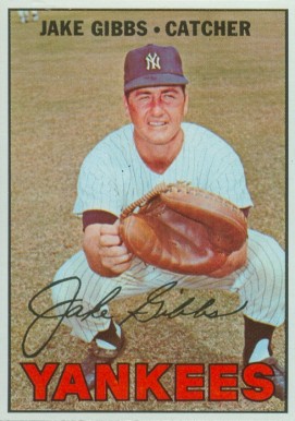 1967 Topps Jake Gibbs #375 Baseball Card