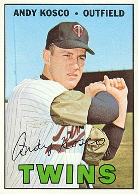 1967 Topps Andy Kosco #366 Baseball Card