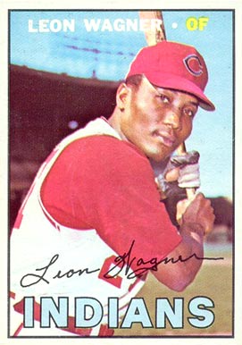 1967 Topps Leon Wagner #360 Baseball Card
