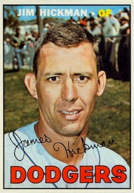 1967 Topps Jim Hickman #346 Baseball Card
