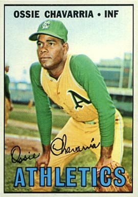 1967 Topps Ossie Chavarria #344 Baseball Card