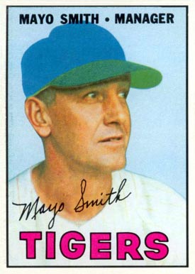 1967 Topps Mayo Smith #321 Baseball Card