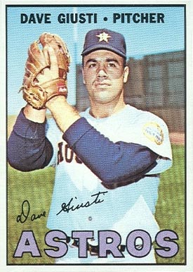 1967 Topps Dave Giusti #318 Baseball Card