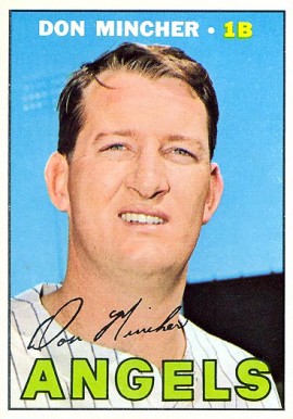 1967 Topps Don Mincher #312 Baseball Card