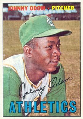 1967 Topps Johnny Odom #282 Baseball Card