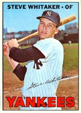 1967 Topps Steve Whitaker #277 Baseball Card