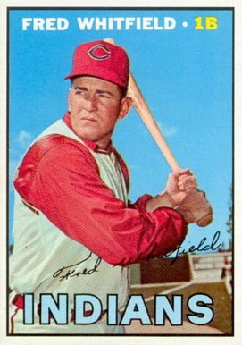1967 Topps Fred Whitfield #275 Baseball Card