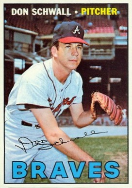 1967 Topps Don Schwall #267 Baseball Card