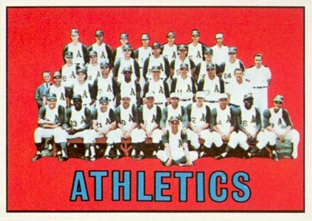 1967 Topps Kansas City Athletics #262 Baseball Card