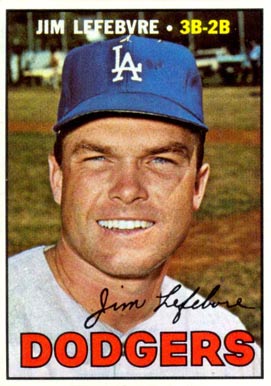 1967 Topps Jim Lefebvre #260 Baseball Card