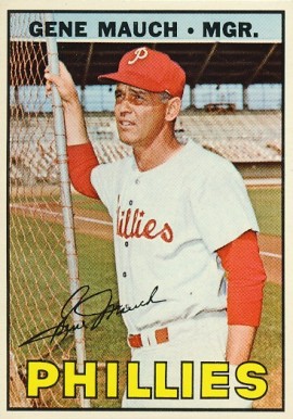 1967 Topps Gene Mauch #248 Baseball Card
