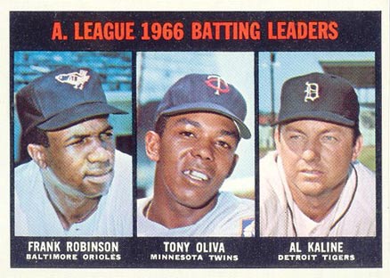 1967 Topps A.L. Batting Leaders #239 Baseball Card