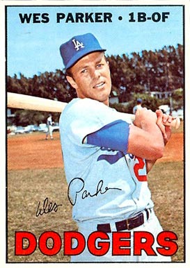 1967 Topps Wes Parker #218 Baseball Card