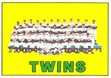1967 Topps Minnesota Twins #211 Baseball Card