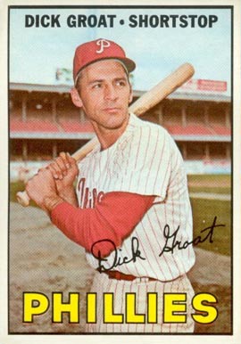 1967 Topps Dick Groat #205 Baseball Card