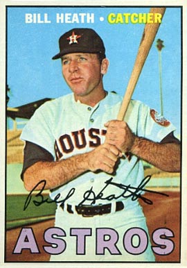 1967 Topps Bill Heath #172 Baseball Card