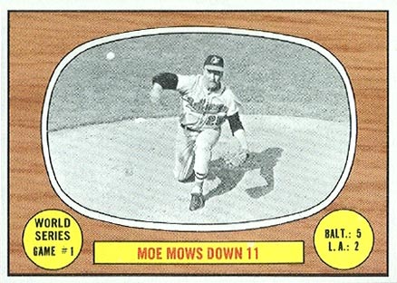 1967 Topps World Series Game #1 #151 Baseball Card