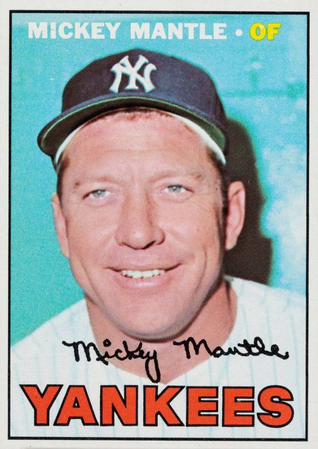 1967 Topps Mickey Mantle #150 Baseball Card