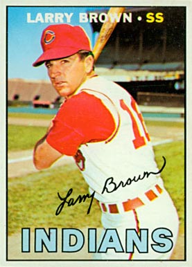 1967 Topps Larry Brown #145 Baseball Card