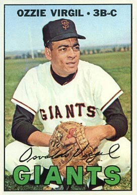 1967 Topps Ozzie Virgil #132 Baseball Card