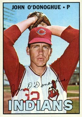 1967 Topps John O'Donoghue #127 Baseball Card