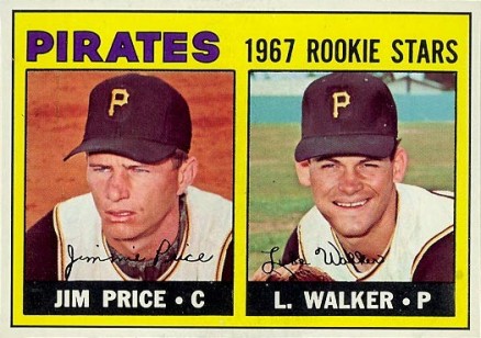 1967 Topps Pirates Rookies #123 Baseball Card