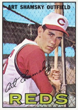 1967 Topps Art Shamsky #96 Baseball Card