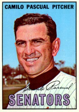 1967 Topps Camilo Pascual #71 Baseball Card