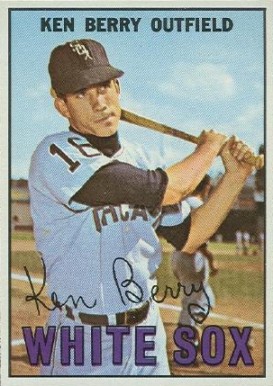 1967 Topps Ken Berry #67 Baseball Card