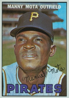 1967 Topps Manny Mota #66 Baseball Card