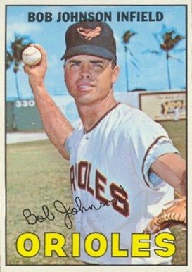 1967 Topps Bob Johnson #38 Baseball Card