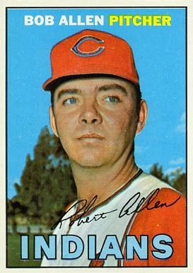 1967 Topps Bob Allen #24 Baseball Card