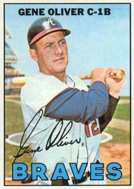1967 Topps Gene Oliver #18 Baseball Card