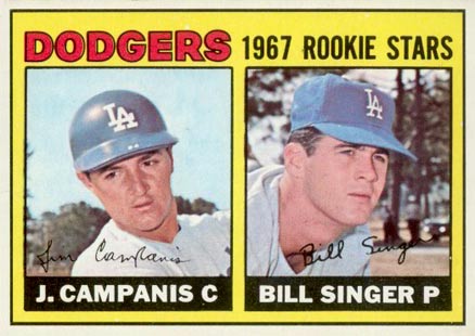1967 Topps Dodgers Rookies #12 Baseball Card