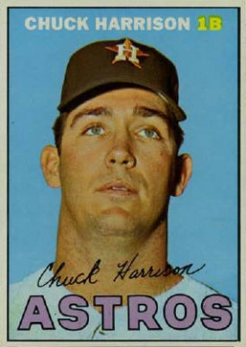 1967 Topps Chuck Harrison #8 Baseball Card