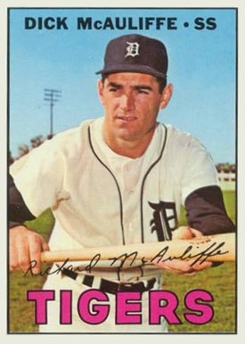 1967 Topps Dick McAuliffe #170 Baseball Card
